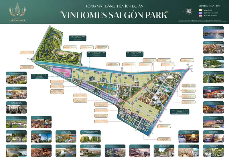 Mặt bằng tổng thể Saigon Park