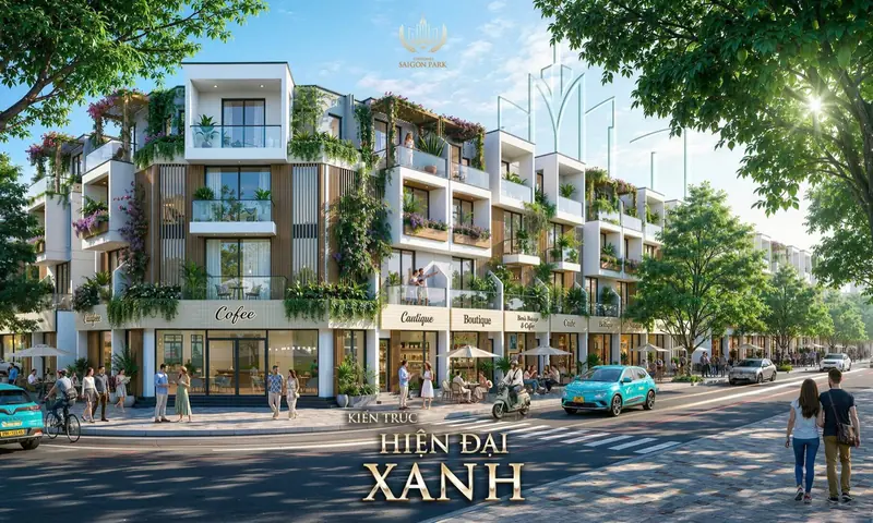Nhà phố Vinhomes Hóc Môn: liền kề hay shophouse, chọn loại nào?